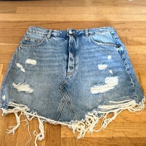 Pilcro Denim Skirt
